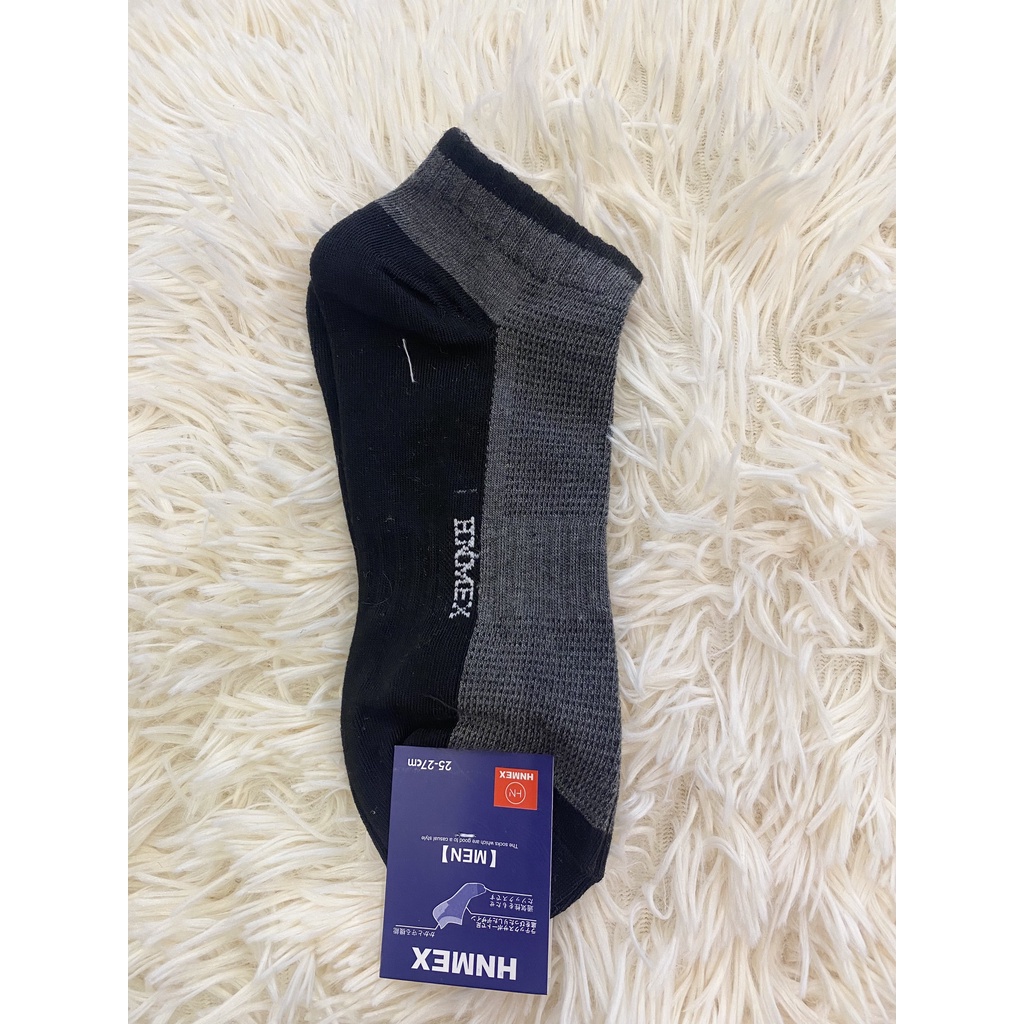 Tất Nam Cổ Ngắn Chống Hôi Chân Hanosimex Thoáng Khí