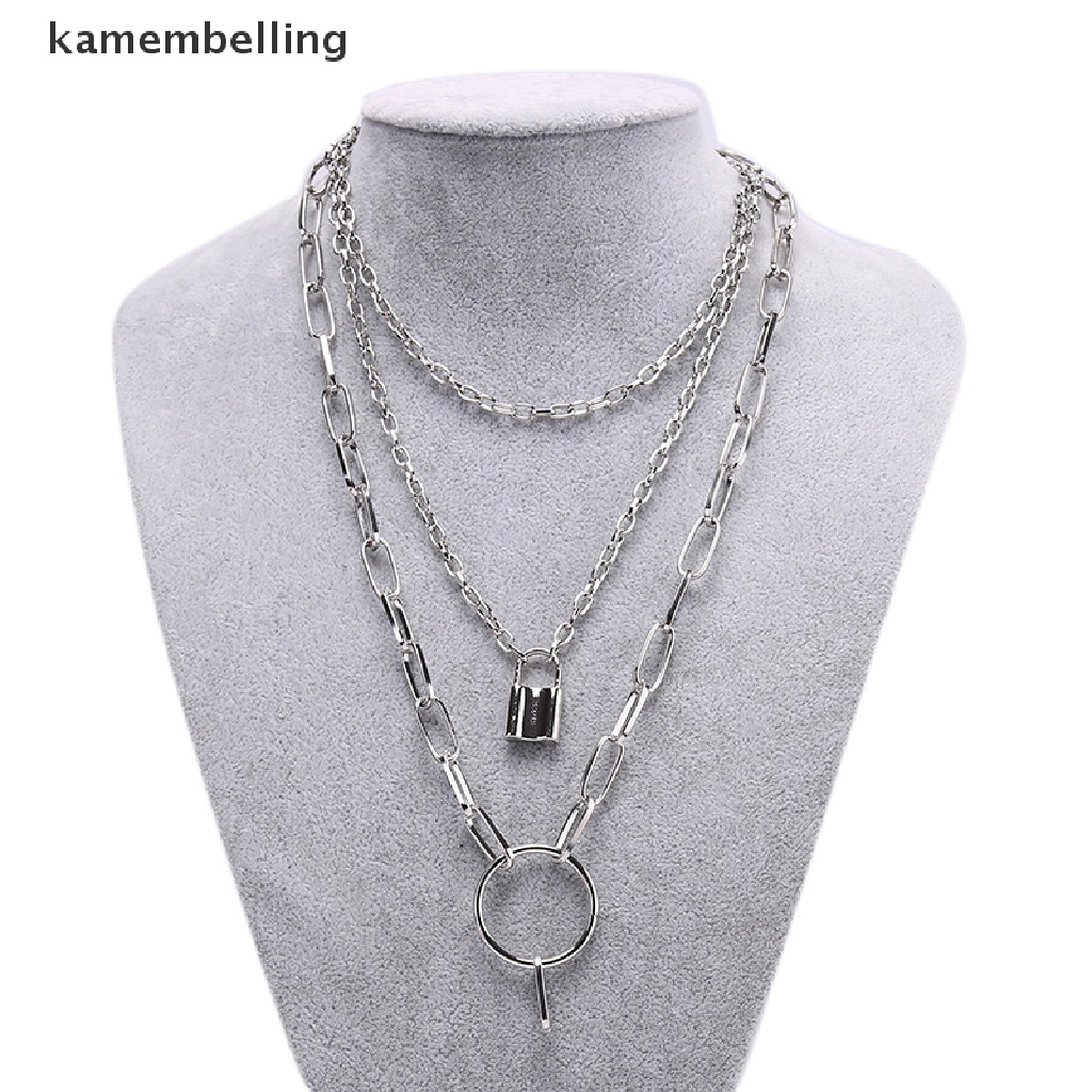 Vòng Cổ Choker Nhiều Lớp Bằng Hợp Kim Thời Trang Cho Nữ