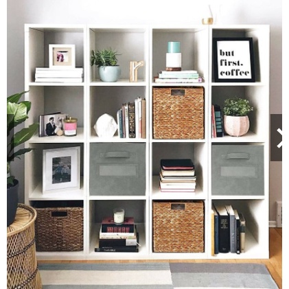 Kệ sách trắng 4 tầng giá đa năng tiện lợi tiện lợi Chất liệu MDF chống nước tốt
