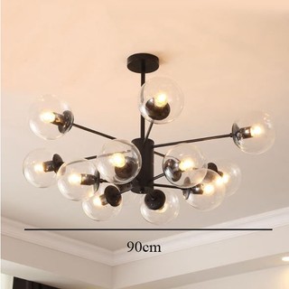 Đèn chùm hiện đại - kèm bóng LED GLEHIS 12 bóng trang trí nội thất sang trọng