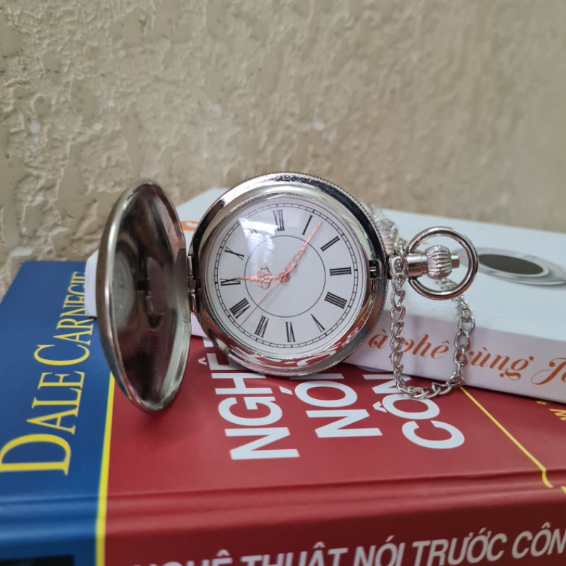 Đồng hồ bỏ túi  mặt 4.2cm hàng trưng bày máy Nhật