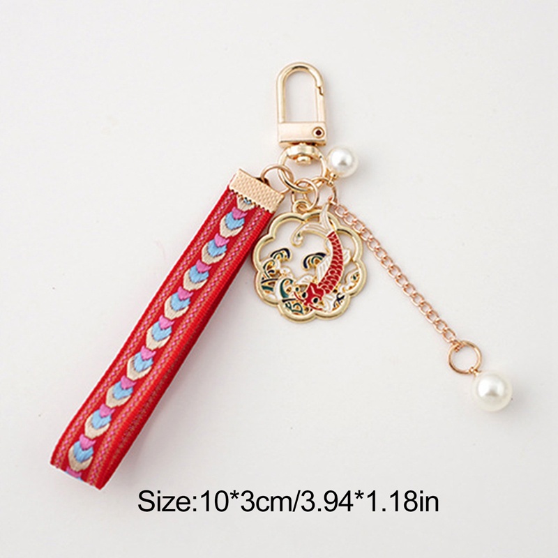 Móc Khóa Thẻ Chúc Mừng Năm Mới Họa Tiết Hoa Phong Cách Trung Quốc Sáng Tạo