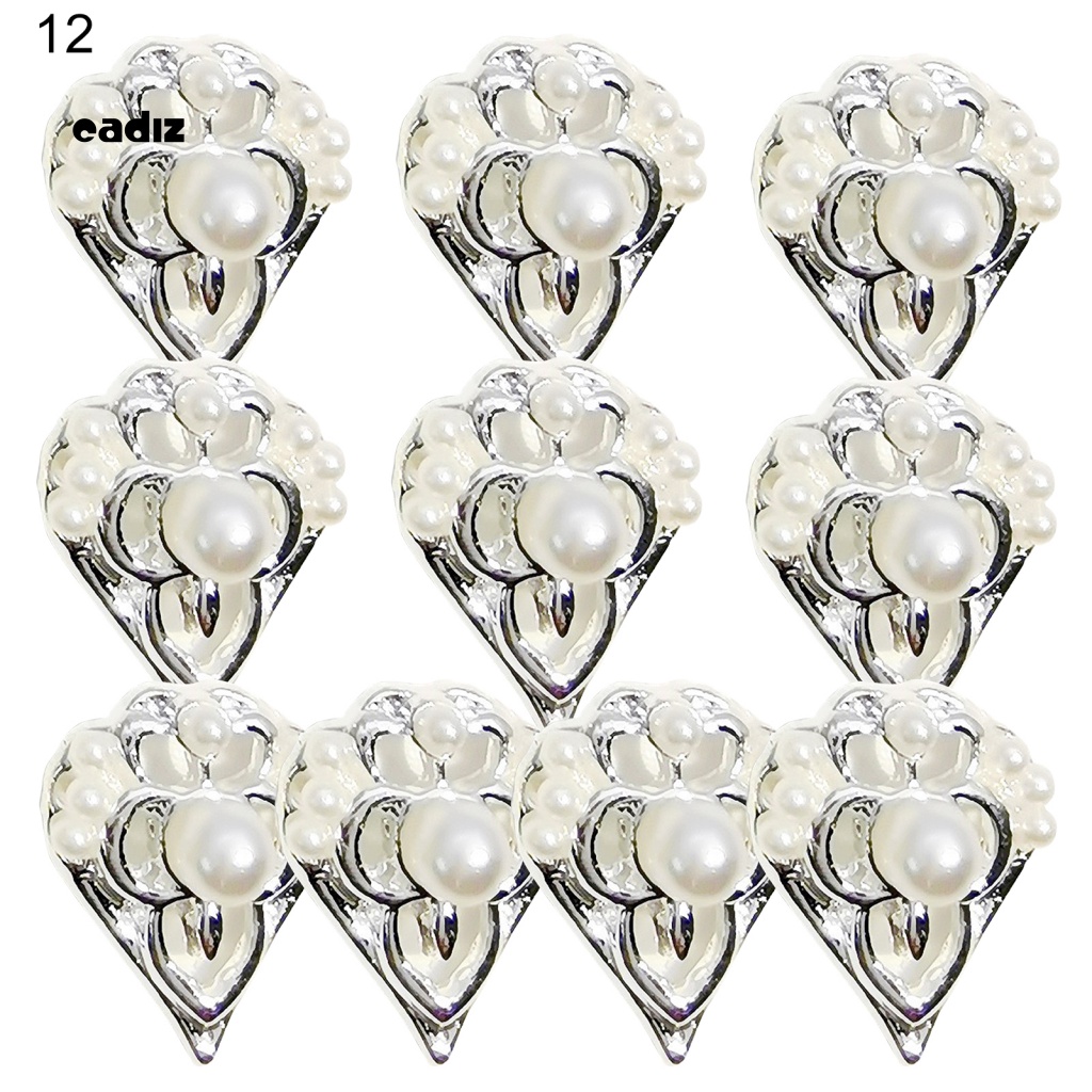 Túi 10 Phụ Kiện 3D Trang Trí Móng Tay Chuyên Nghiệp Thời Trang