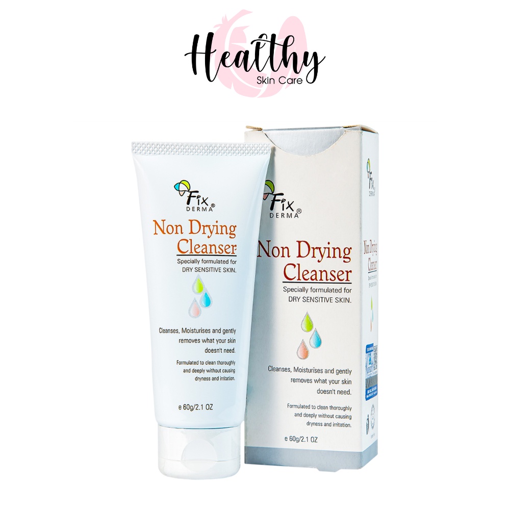 Sữa Rửa Mặt Cho Da Nhạy Cảm Fixderma Non Drying Cleanser 60g