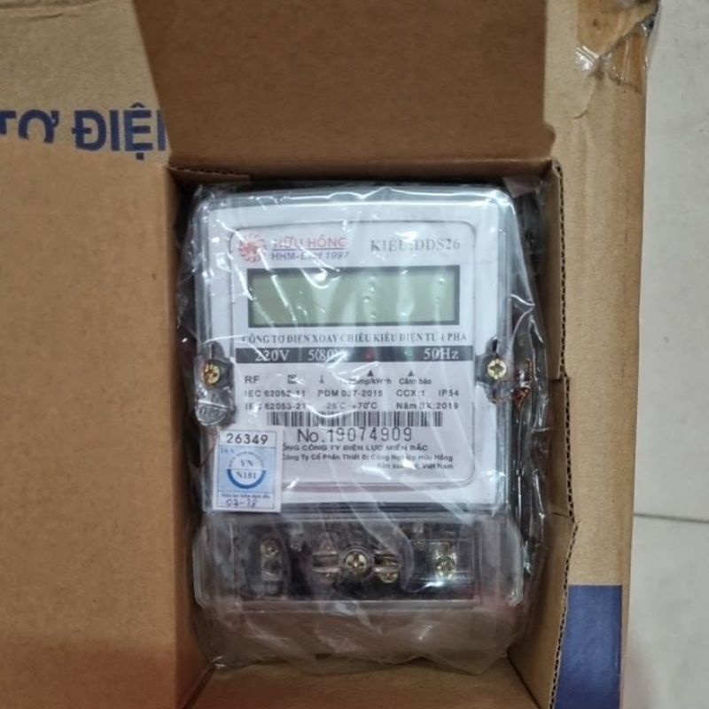 Công tơ điện tử 1 pha 80a EVN