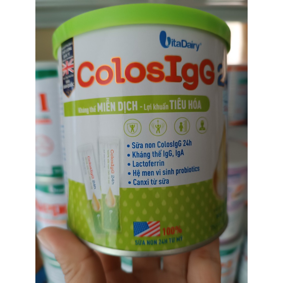Sữa non ColosIgG 24h 90G (60 gói x 1.5g)