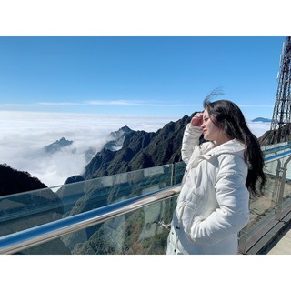 Áo Phao Lông Vũ Dáng Dài Xuất Hàn