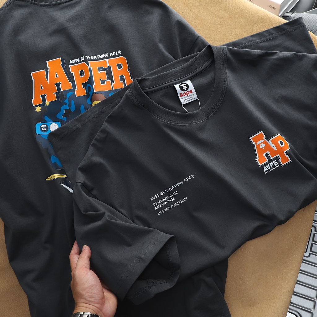 Áo thun tay lỡ thời trang unisex chất liệu cotton xịn, phong cách trẻ trung