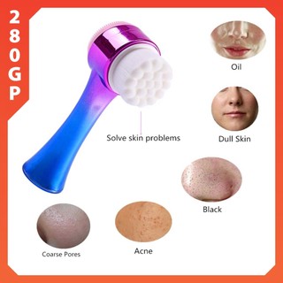 Cọ rửa mặt massage 2 Hàn Quốc đầu sạch sâu