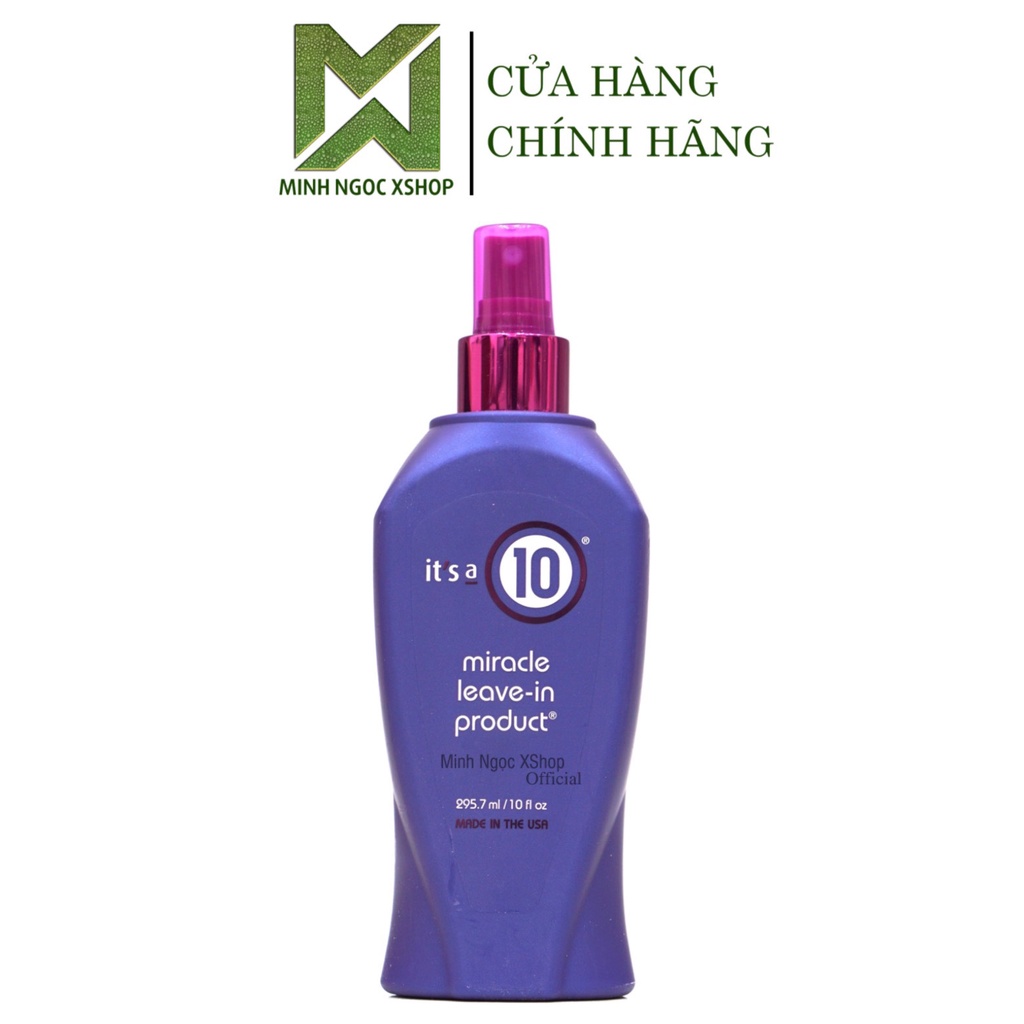 Xịt dưỡng tóc cao cấp It’s A 10 Miracle Leave in Product 59.1ML - 120ML - 295.7ML