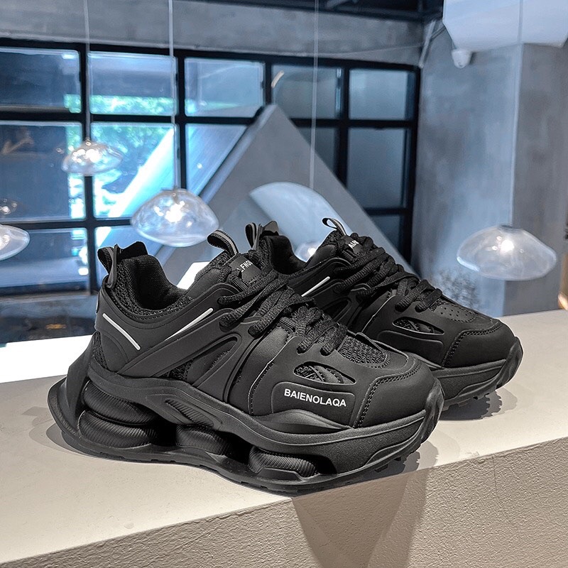 Giày thể thao dây buộc Ba Len đế êm cao