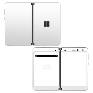 Skin decal dán Surface Duo mẫu Solid State White (đã cắt sẵn, dễ dán)