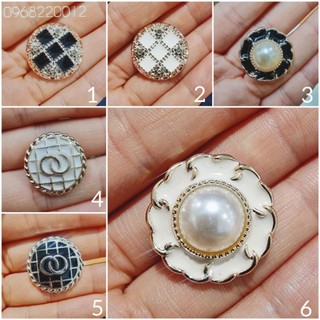 Cúc áo vest - áo kiểu ( đường kính 1.2đến 2.5cm )gói 6 cúc