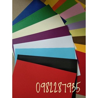 Set 10 tờ bìa màu a3 cứng mix 10 màu
