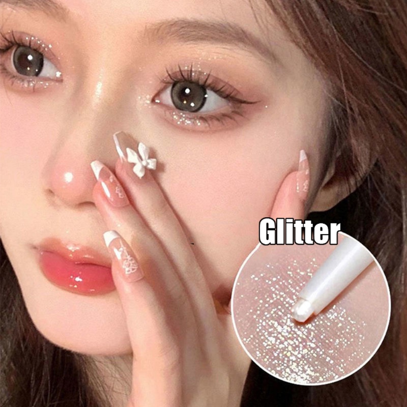 Phấn Mắt Dạng Thỏi 4 Màu Sắc Hiệu Ứng Ngọc Trai Lấp Lánh / Ánh Nhũ Chống Thấm Nước