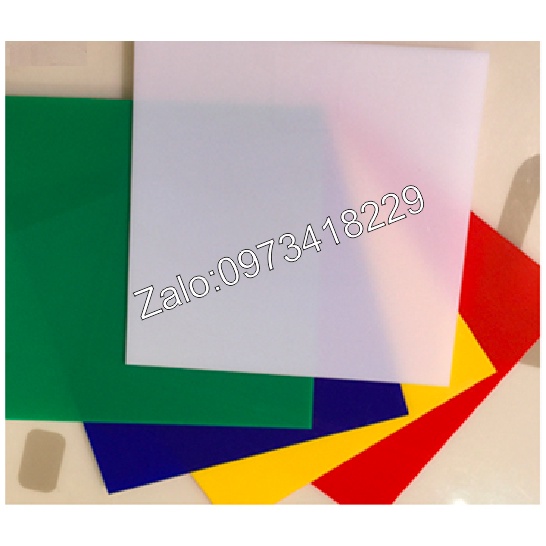 Tấm MICA ĐÀI LOAN Dày 2mm, 3mm, 5mm, Kích Thước A3, A4, A5, A6