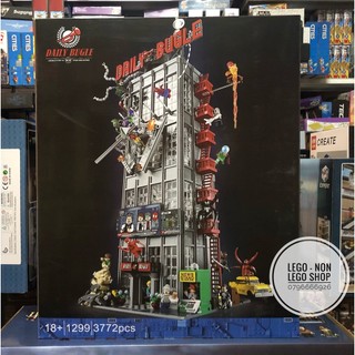 Xếp Hình 76178 Người Nhện Đại Chiến Trên Tòa Tháp Daily Bugle Leji 1299 ( 3772 Mảnh )