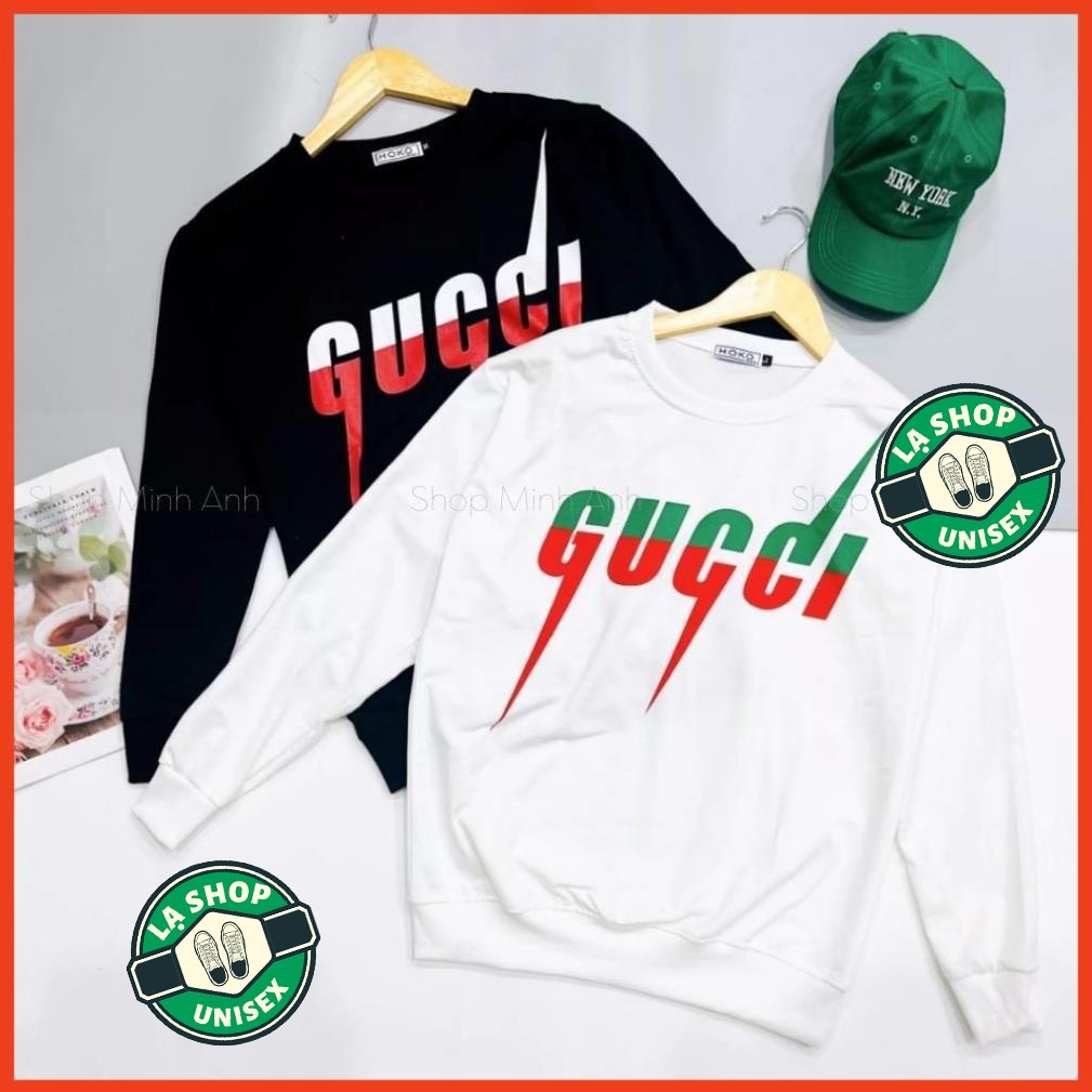 Áo Sweater Gucci Tia Sét Nam Nữ ( SIÊU CHÁY ) Chất Nỉ Mềm Mịn