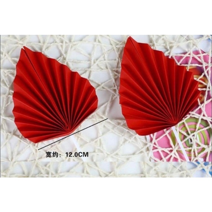 Quạt hình lá (set 2 cái)