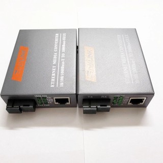 120 mét cáp quang bấm sẵn 2 đầu fc + 1 cặp converter quang netlink gs-03 ab 1000mb