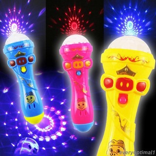 Trẻ em micro player loa chiếu sáng đồ chơi karaoke cho bé giả vờ chơi quà tặng giáo dục