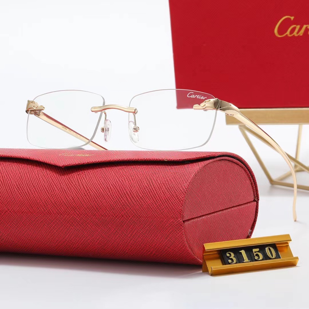 CARTIER Kính Râm Thời Trang Thiết Kế Sang Trọng Cổ Điển Màu Gradient Dành Cho Nam Và Nữ