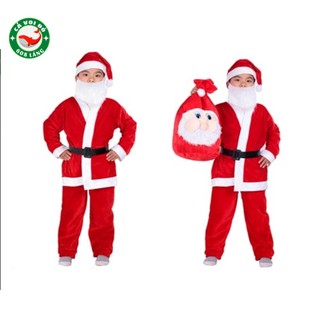 Bộ quần áo ông già noel cho bé - Ông già Tuyết cho bé trai