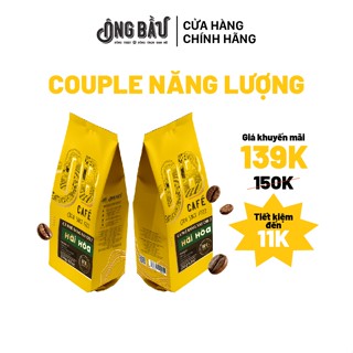 ÔNG BẦU - COMBO 2 Túi Cà Phê Rang Xay Hài Hòa 250g