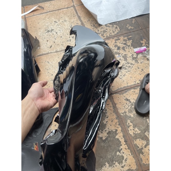 Decal đen bóng chuyên dán xe máy, Dán trang trí máy tính, Điện thoại