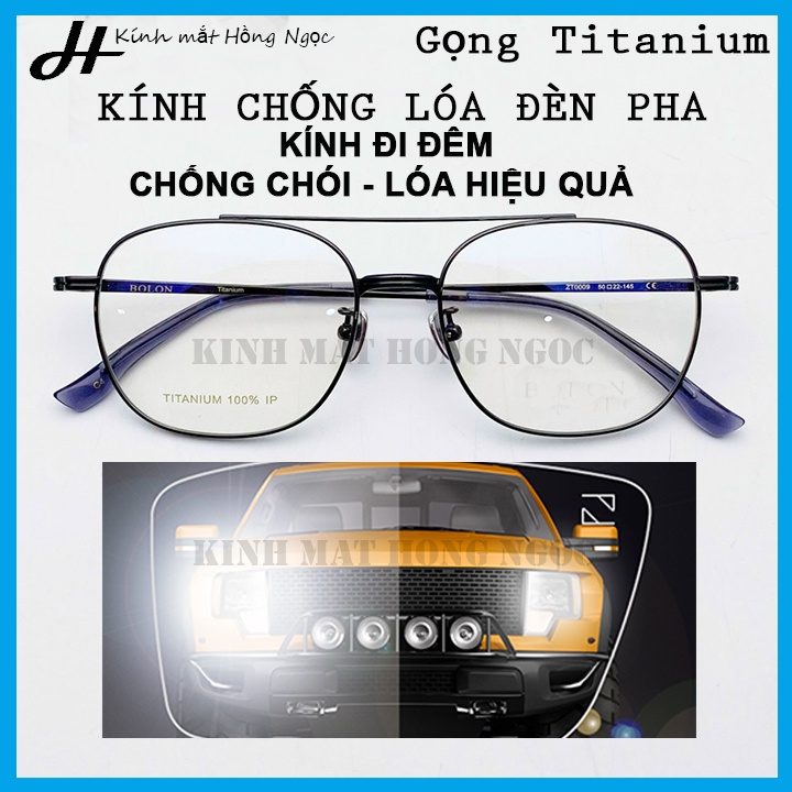 Kính chống chói đèn pha, mắt kính lái xe đi đêm chống chói lóa hiệu quả [HN18]