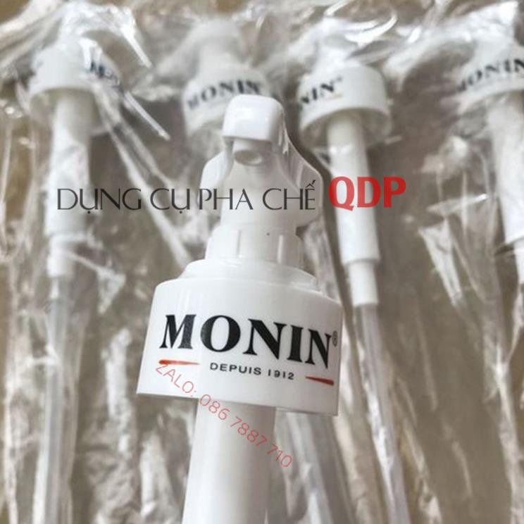 Vòi bơm siro MONIN 10ml đa năng pha chế dành cho chai siro MONIN,Torani, Tessi, Giffard, Maulin