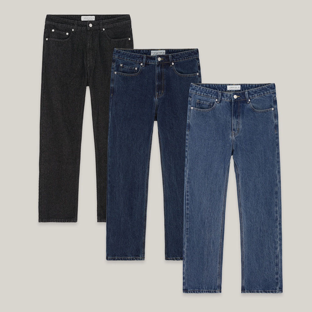 Quần Jeans Nam Ống Rộng UNICUS Anselm Loose Fit Jeans