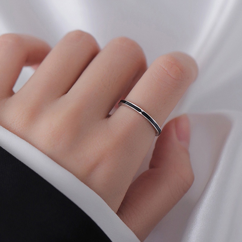 Nhẫn Hở Màu Bạc Thiết Kế Độc Đáo Thời Trang G114