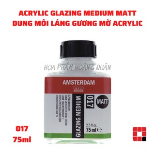 Dung môi pha loãng láng gương mờ - Glazing medium Matt - 017