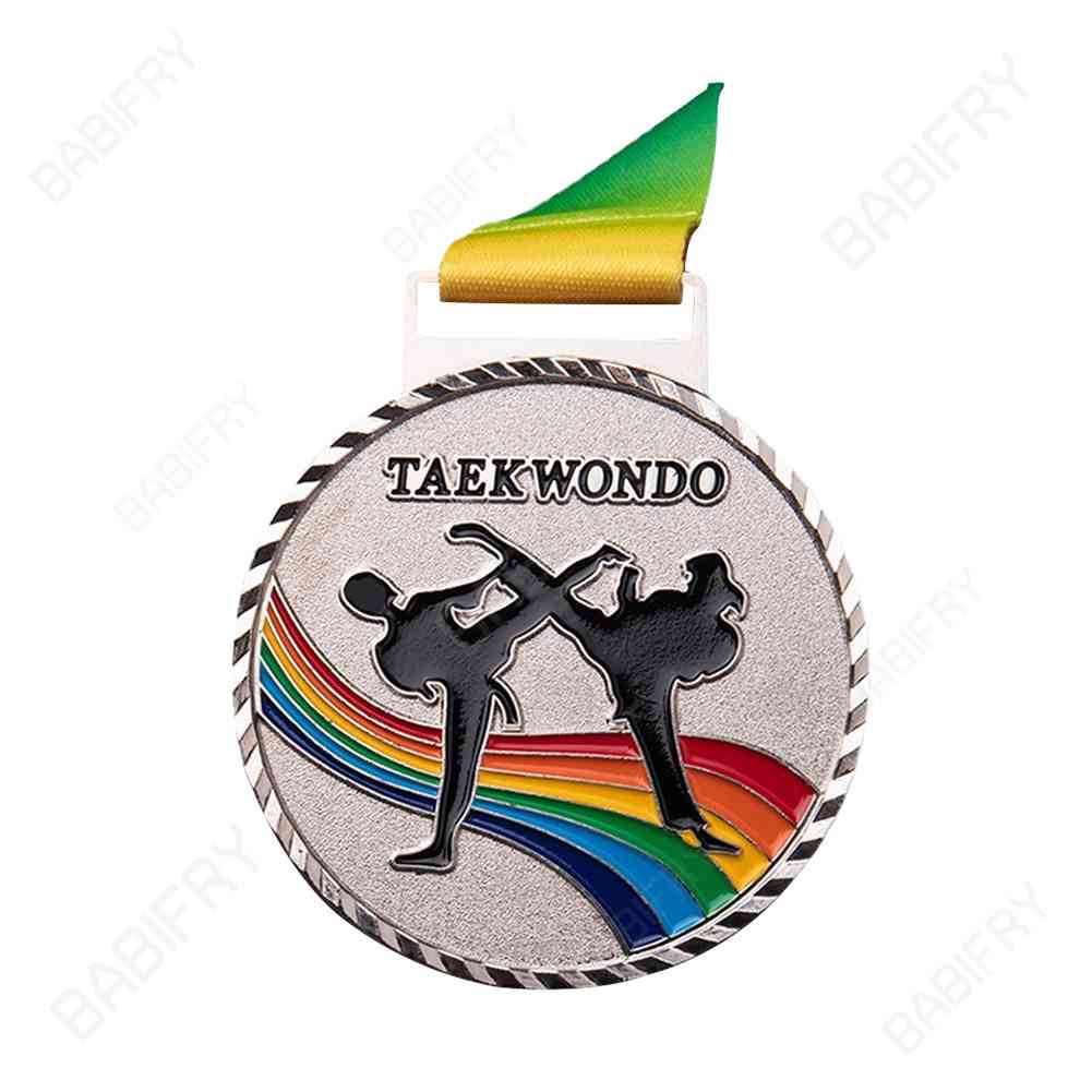 Đồ Chơi Huy Chương Câu Cá / Taekwondo Bằng Đồng Màu Vàng / Bạc