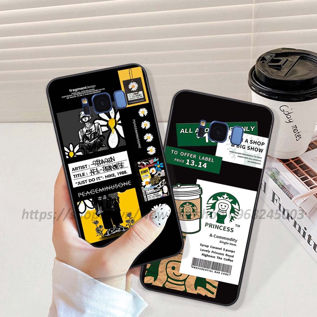 Ốp Samsung S8 / S8 Plus / S8+ in hình 3D Bear Brick,Bear Love,K@ws,Coffee,...