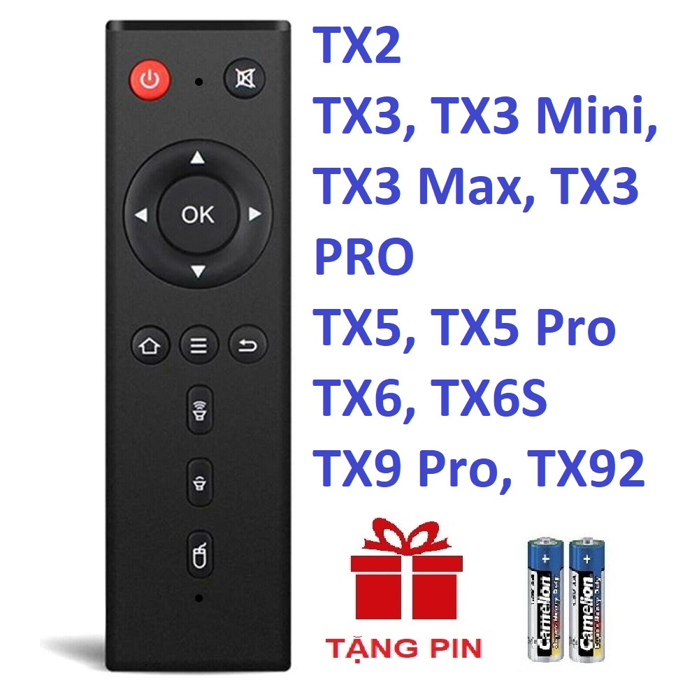 Remote điều khiển ANDROID TV BOX TANIX TX3 Mini, TX3 Max, TX5, TX5 Pro, TX9 Pro, TX92, TX2, TX6, TX8 TIVI BOX