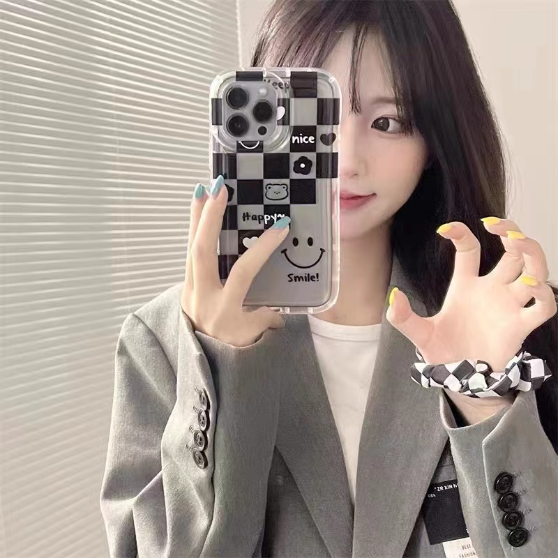 Ốp Điện Thoại Silicon Tpu Mềm Trong Suốt Họa Tiết Trái Tim Cho IPhone 14 13 12 11 Pro Max X XR XS Max 6 6S 7 8 Plus