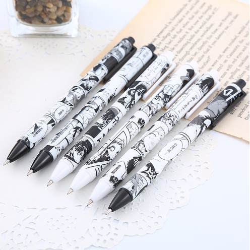 Bút Bi Bấm Anime Hanako-Kun Siêu Đáng Yêu - Bút Bi Viết Văn Phong Mực Đen