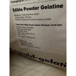 Gelatin Ewald Đức gói 1kg