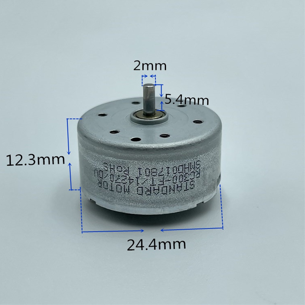 Mô Tơ RC-300 DC 3V 5V 10000RPM Tự Lắp Ráp Chuyên Dụng Cho Thí Nghiệm Khoa Học
