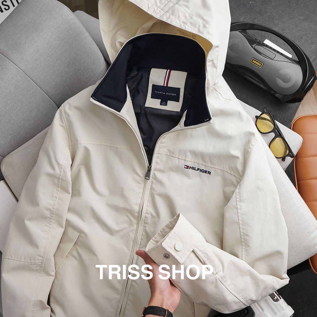 Áo Khoác Gió Nam Tommy Chất Liệu Cao Cấp