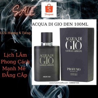 Nước hoa ACQUA DI GIO đen 100ml