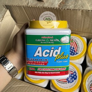 Phân bón lá npk grow more 33 11 11 te acid plus 500gr đâm chồi đẻ nhánh tốt