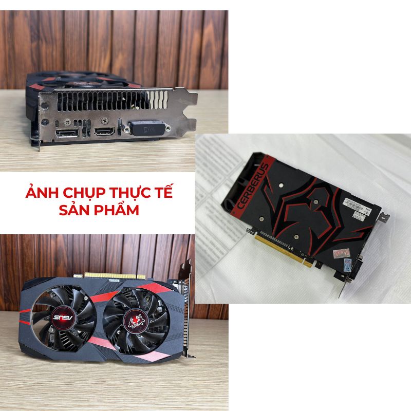 VGA máy tính Card màn hình ASUS 1050Ti like new 99% Gaming chuyên PC gaming (4GB GDDR5, 128-bit, DVI+HDMI+DP)-BH 5 Tháng | BigBuy360 - bigbuy360.vn