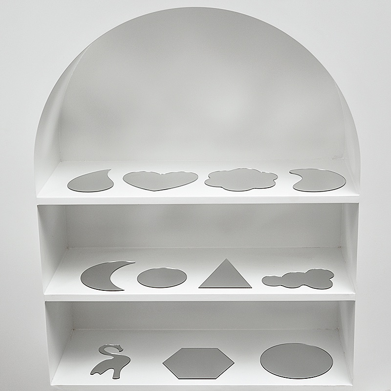 Tấm Gương Acrylic Phản Chiếu Hình Học Mini Dùng Làm Phông Nền Chụp Ảnh