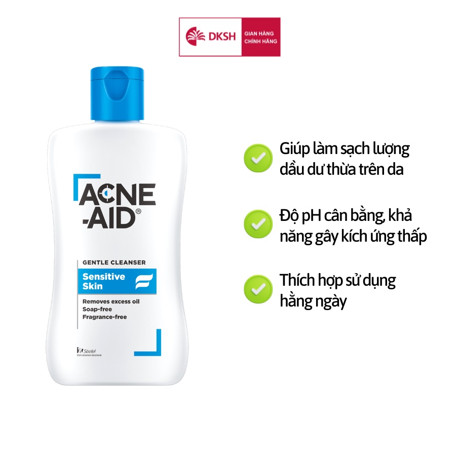 Sữa rửa mặt Acne-Aid Gentle Cleanser Sensitive Skin 100ml