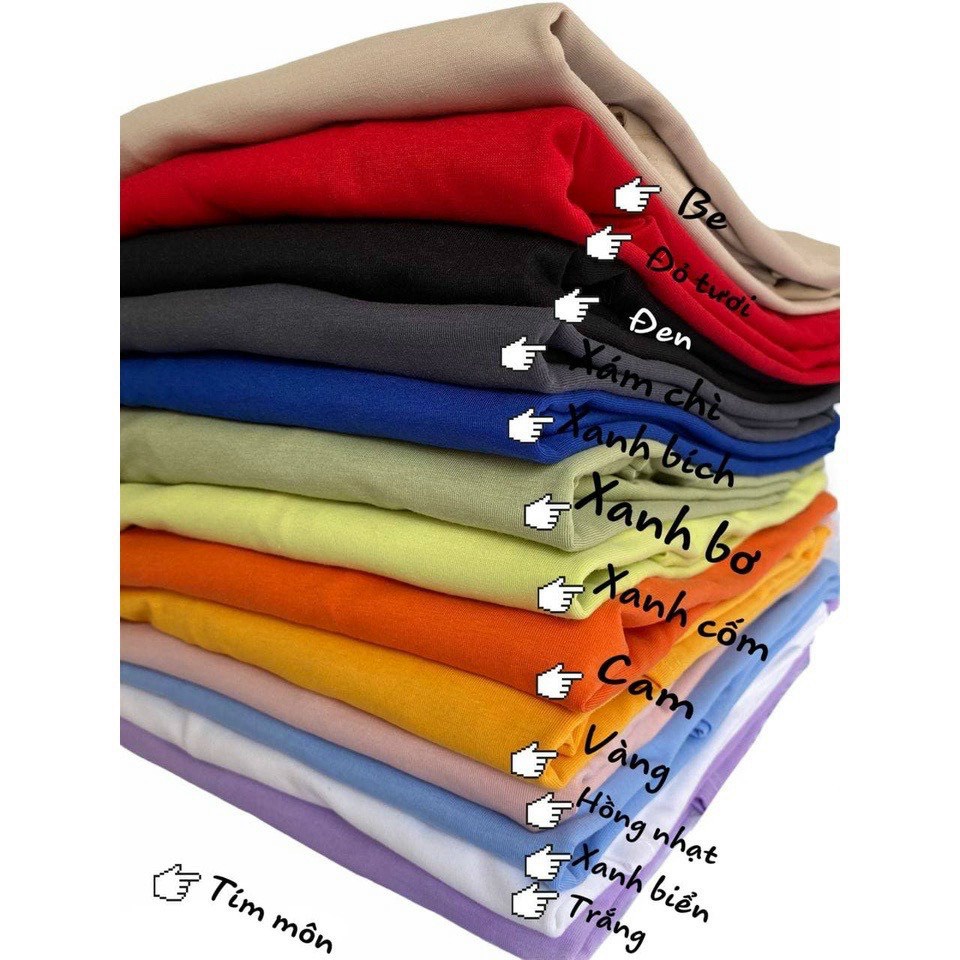Áo thun TAY DÀI TRƠN 6535 ❤️ Áo tay dài Unisex form rộng Freesize dành cho nam nữ Molly Fashion