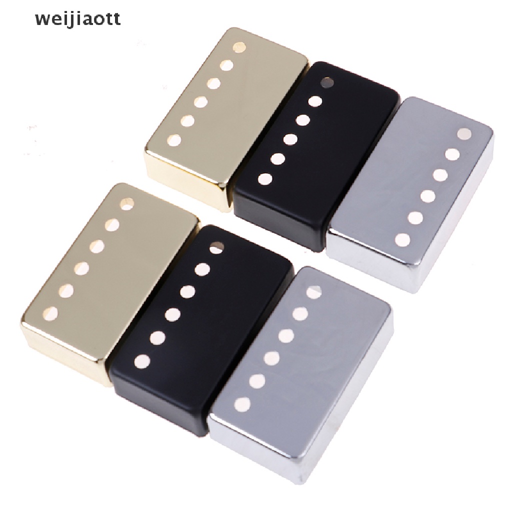Bộ Miếng Gảy Đàn humbucker 50 / 52mm Bằng Kim Loại weijiaott Cho guitar Điện