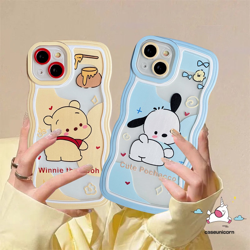 Ốp Điện Thoại Họa Tiết Hoạt Hình Winnie The Pooh Cho iPhone 11 7Plus 8Plus 13 12 14 11 Pro Max XR 7 8 6 6s Plus 14 Plus X XS Max SE 2020